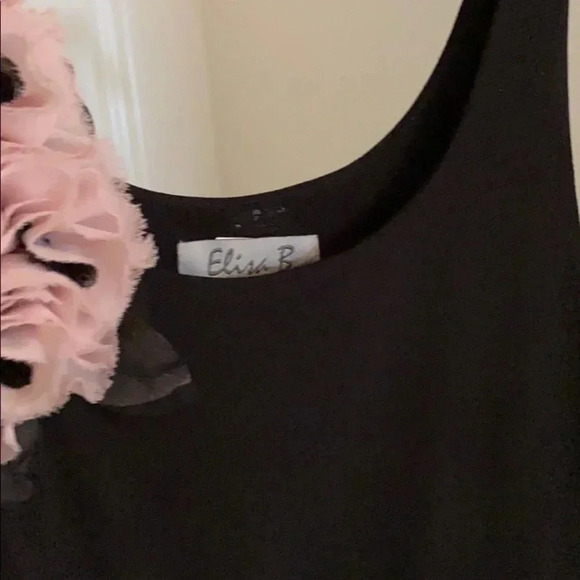 Elisa B ruffled black girl special occasion dress - Picture 8 of 9